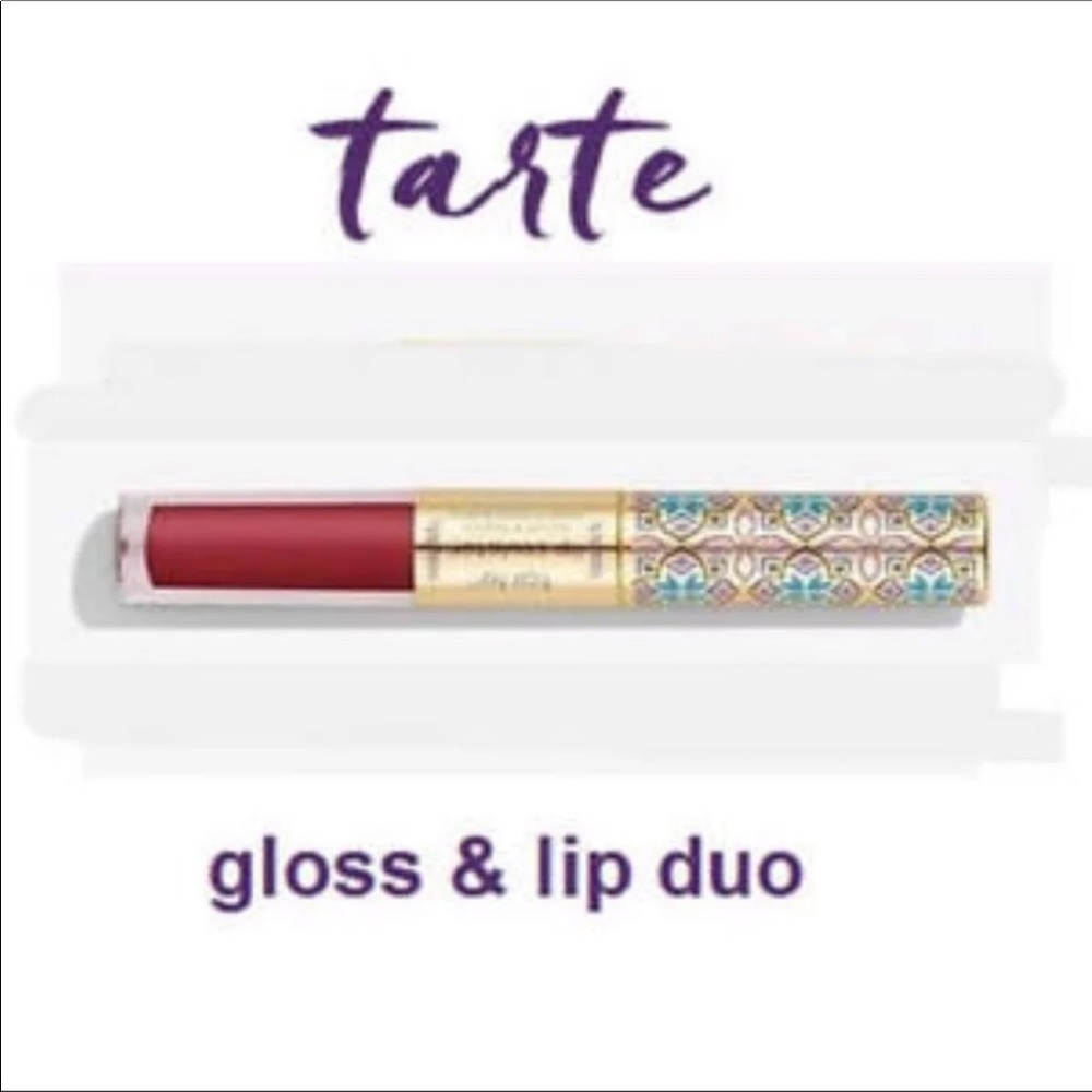 Tarte Lipstick Lipgloss duo